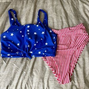 American Flag Swimsuit